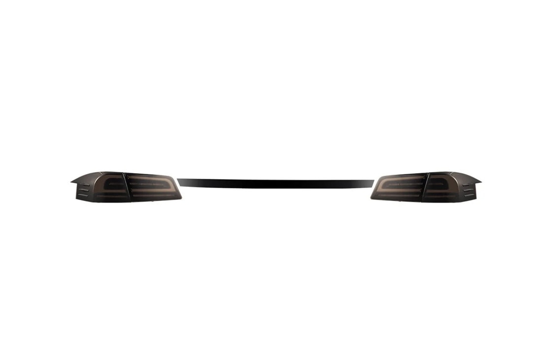 Model S Led Bar Rear Tesla Model S (12-21) AlphaRex LUXX LED Tail Lights | TRS 601120