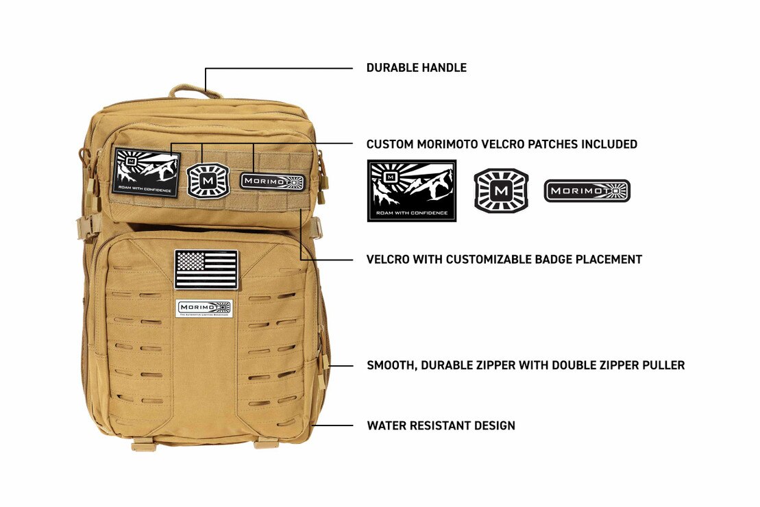 Morimoto Tactical BackPack | The Retrofit Source