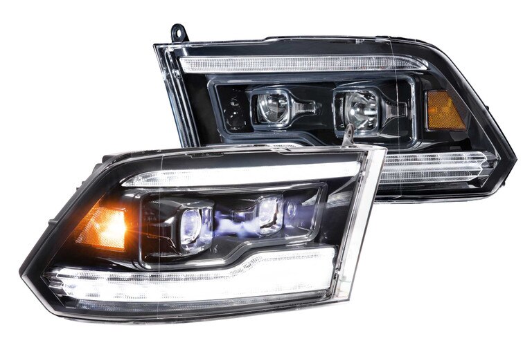 2018 Ram 1500 with projector Headlights Custom Lighting ...