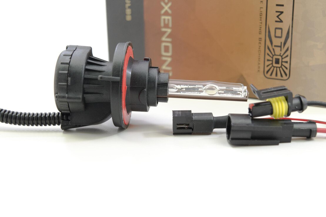 Kit Phares Xénon HID Xentec H13/9008 - 6000K Diamant Blanc - 35 Watts - Super Compact - Neuf