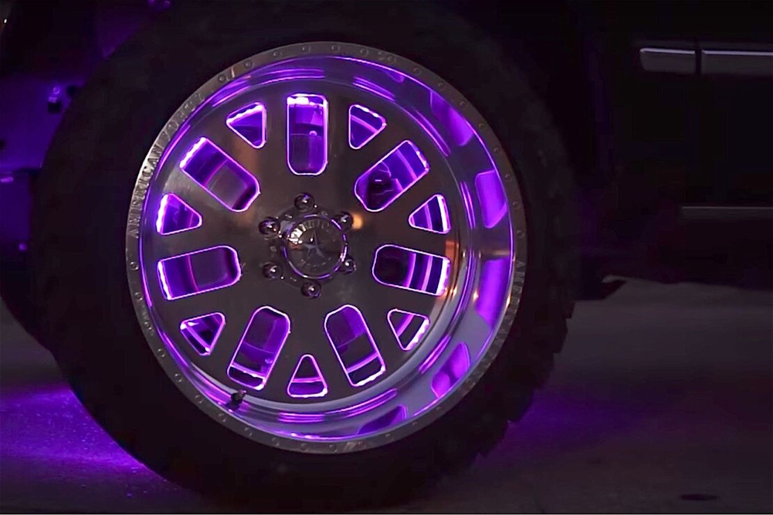 Profile Pixel RGBW Wheel Rings (17") Wheel Lighting TRS LED1242W.4