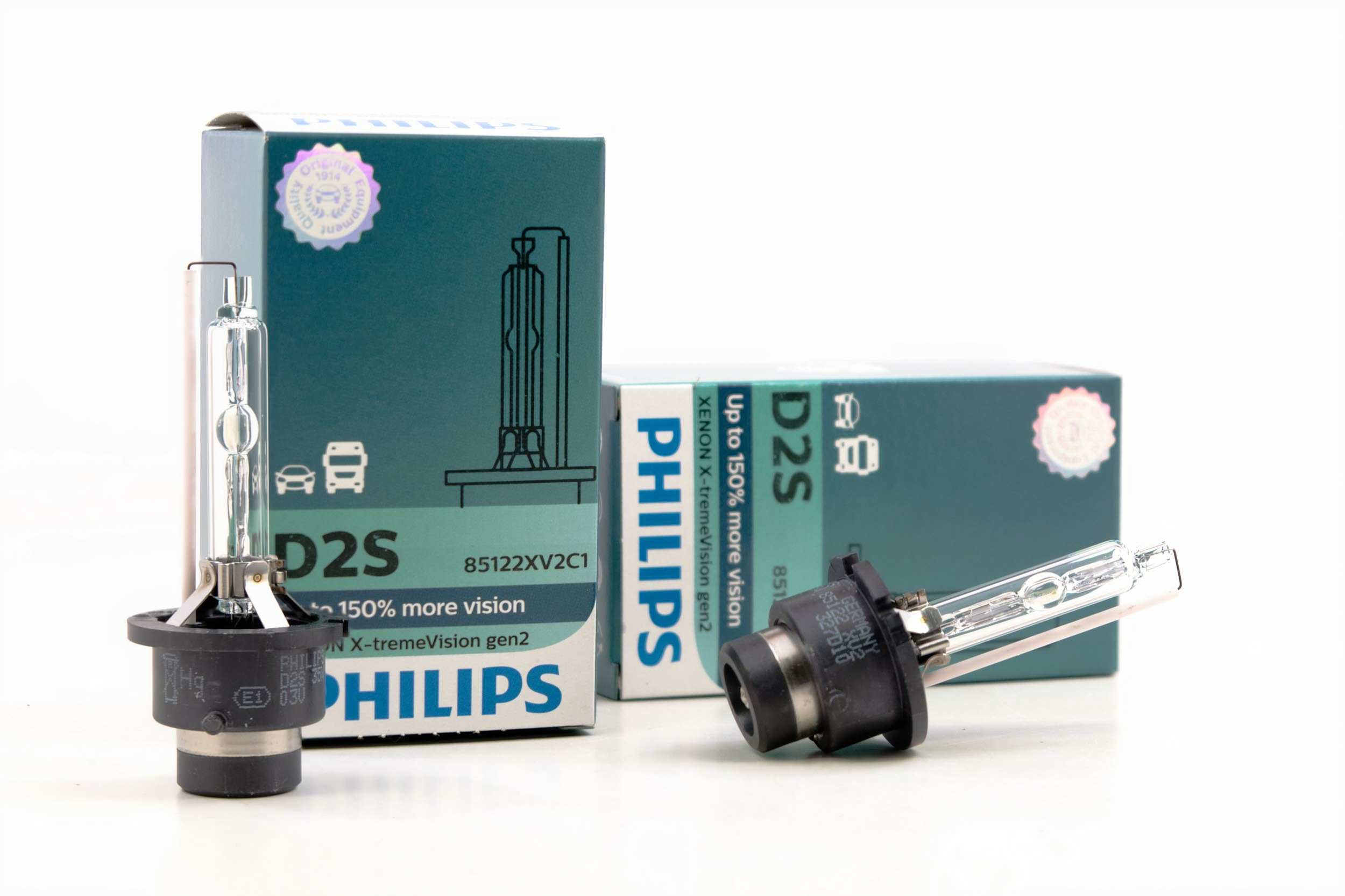 Philips X-tremeVision D2S Headlight 150% more light Xenon Bulb 85122XV2C1 Single Philips X-tremeVision D2S Headlight 150% more light Xenon Bulb 85122XV2C1 Single