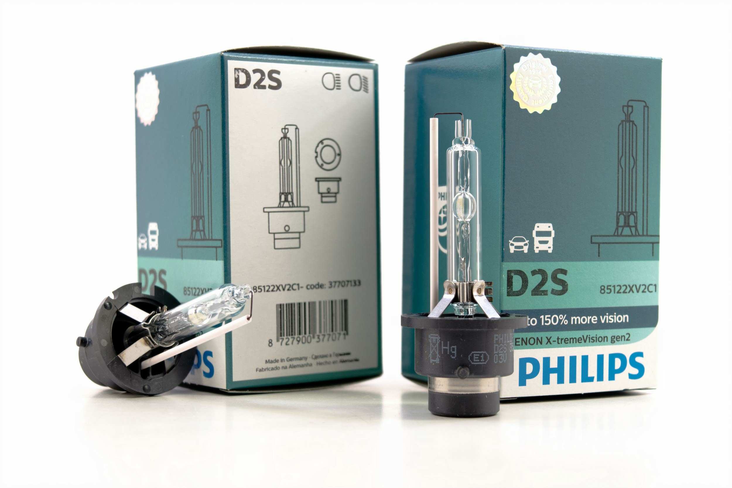 Philips X-tremeVision D2S Headlight 150% more light Xenon Bulb 85122XV2C1 Single Philips X-tremeVision D2S Headlight 150% more light Xenon Bulb 85122XV2C1 Single