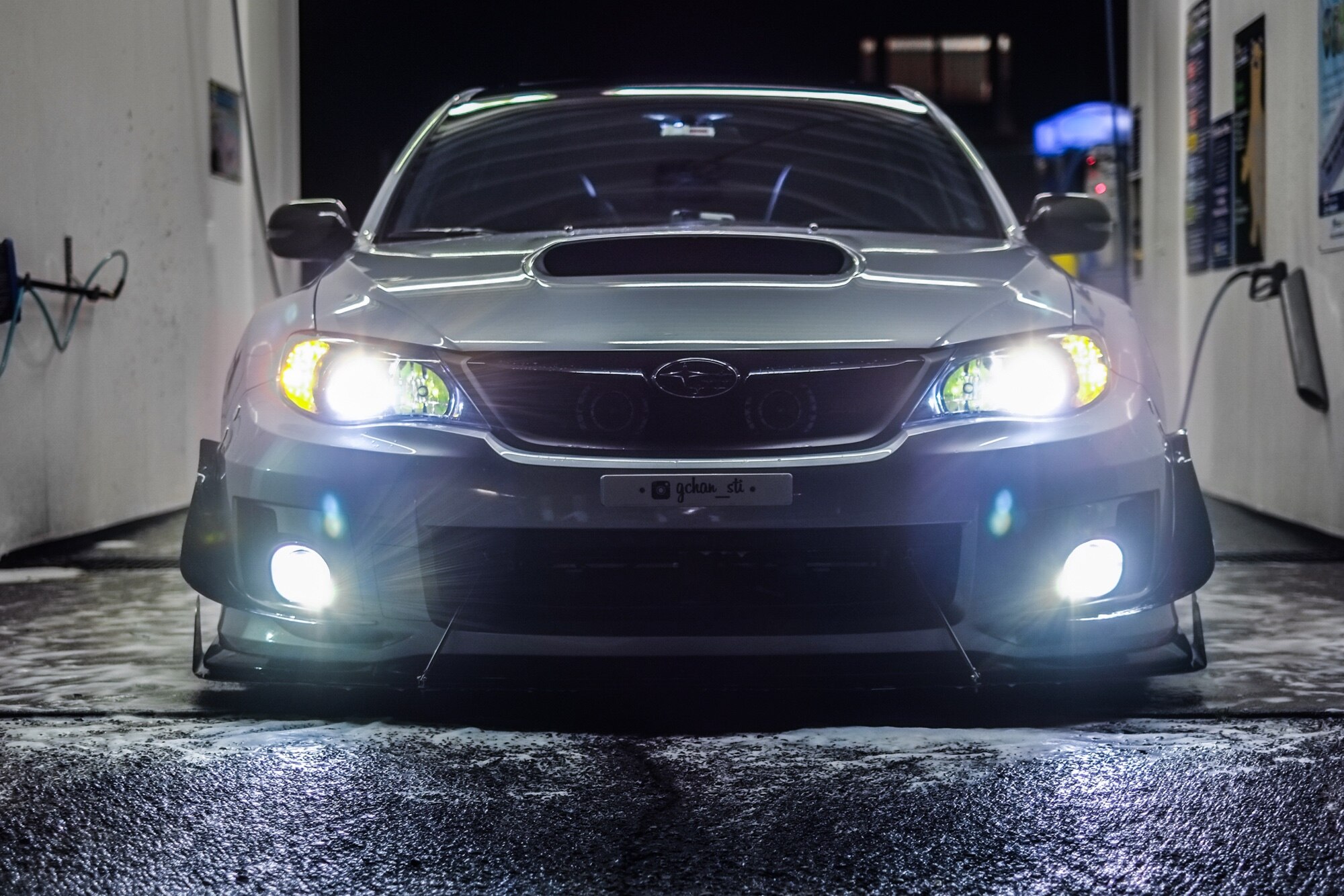 2009 subaru impreza headlight assembly