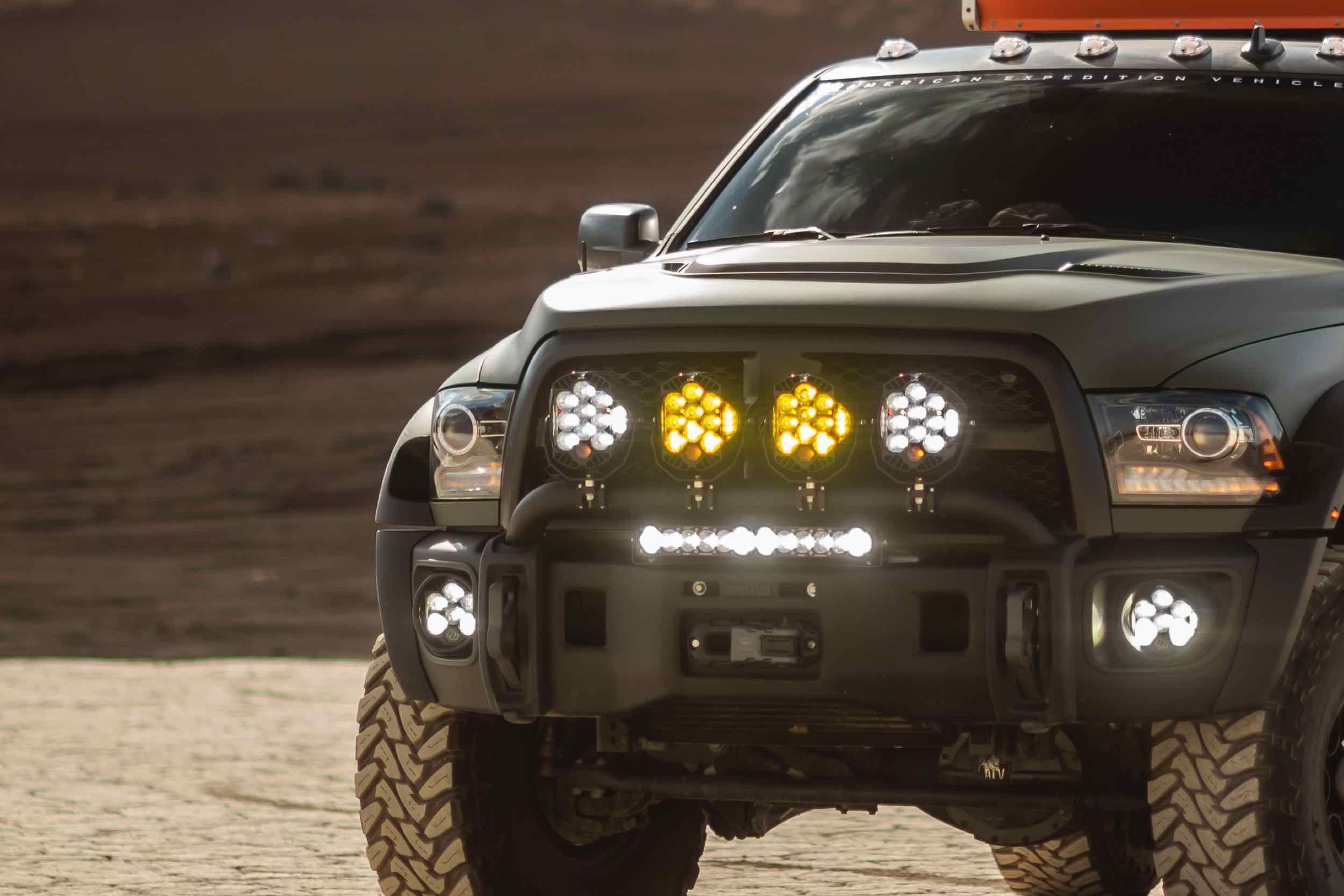 Baja Designs S8 Series LED Light Bar (40") Patterns | TRS 704003