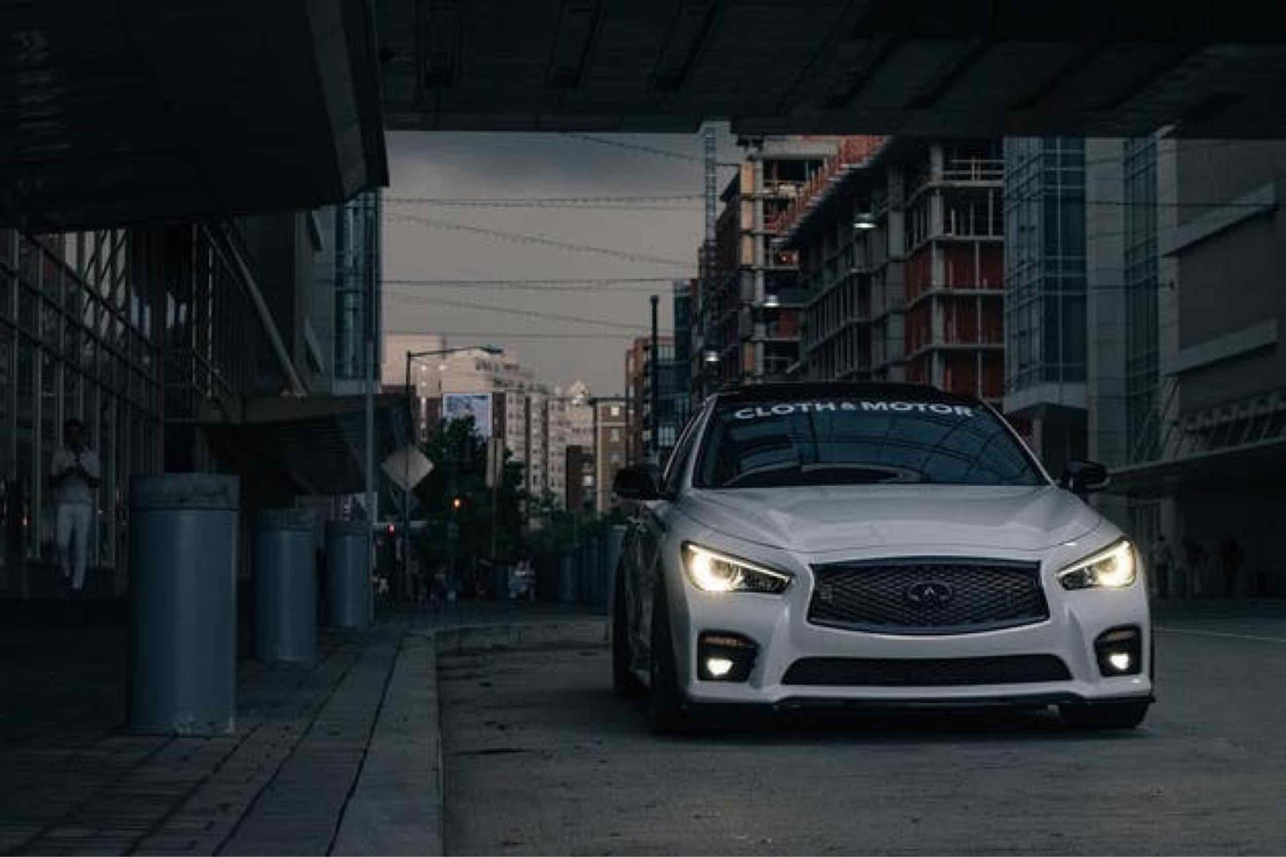 q50 daytime running lights