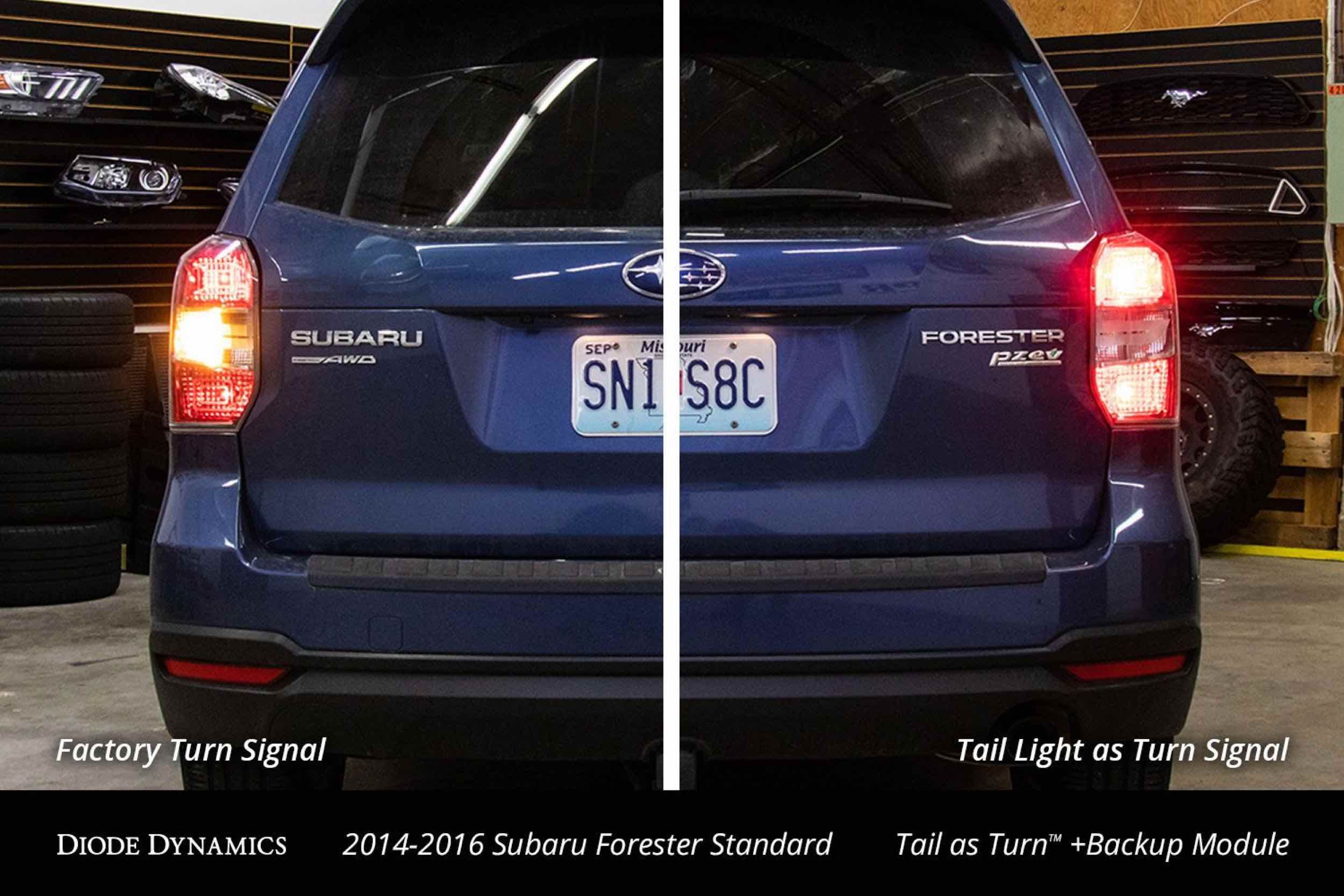 2016 subaru forester tail light bulb