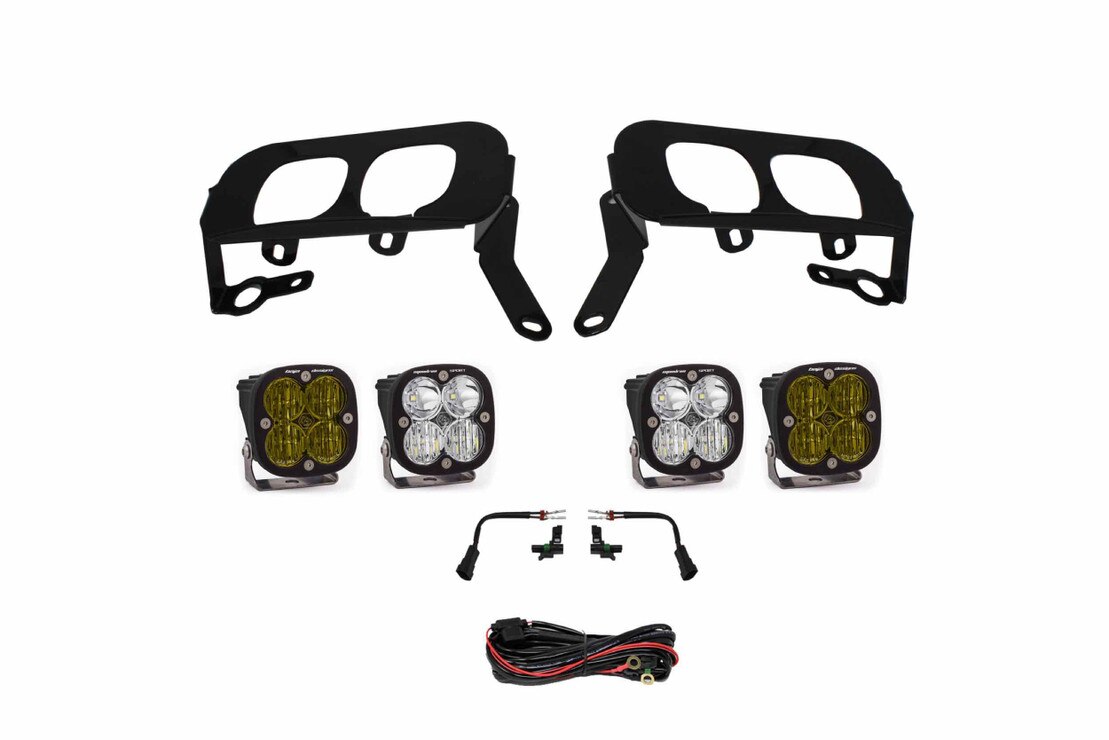 elf bar vape uk Httmt- Cree LED Pod Foglight Bracket Wire for 07-May-14 Chevrolet Silverado 2500 3500 main image 0