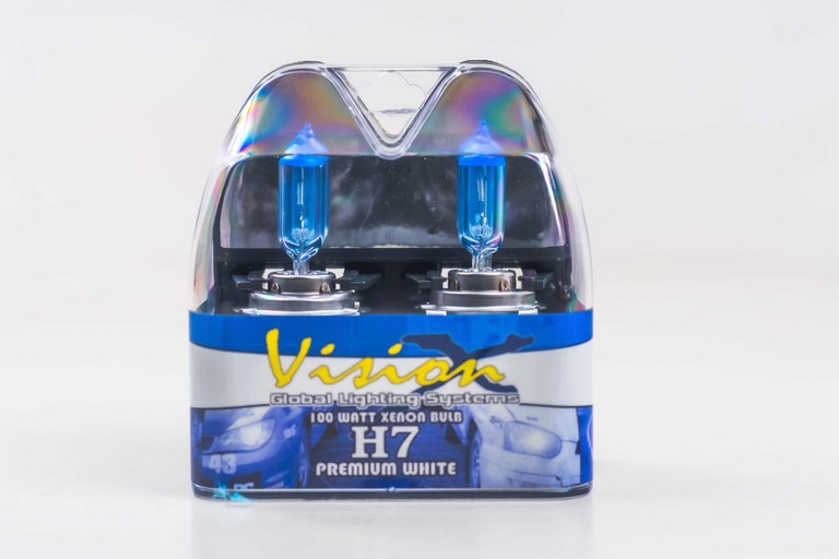 H7 Vision X Superwhite Halogen Bulbs 100w Dot Legal I Trs